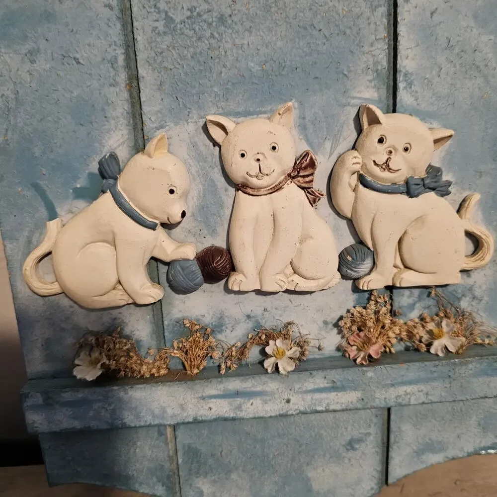 Vintage Cats Wood Panel Picture 13